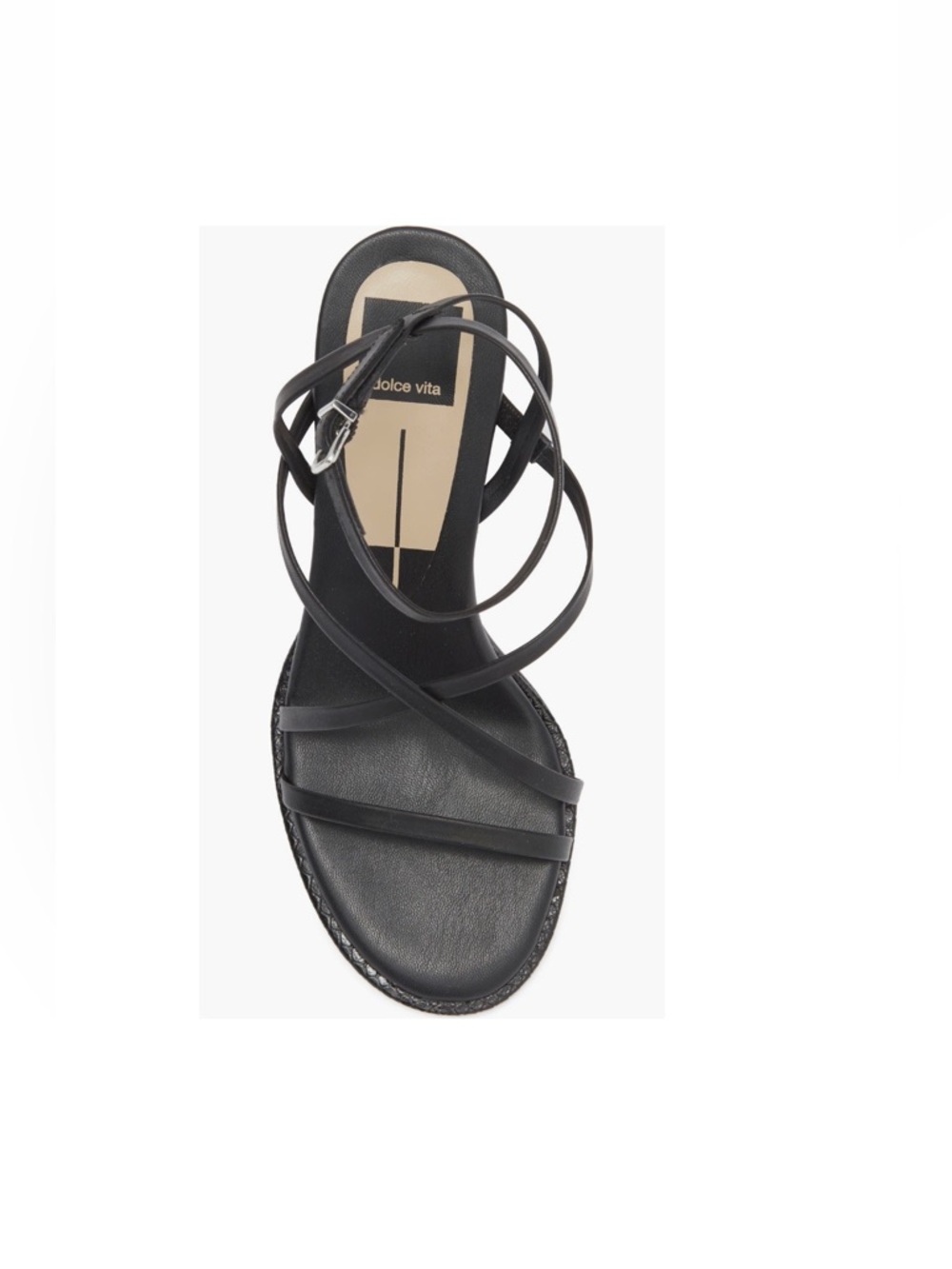 Dolce Vita Barly Leather Strappy  Sandals Black Women’s Size 10 NEW - Picture 9 of 13